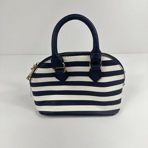 Small Blue and White Purse for Women Crossbody